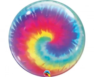 Fóliový balónek 22", Tie Dye Swirls