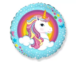 Fóliový balónek Unicorn, 48 cm