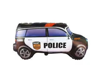 Fóliový balónek Policejní auto, 48x85cm