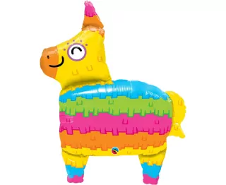 Fóliový balónek Duhová piñata 34" 