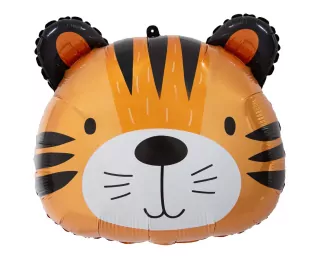 Fóliový balónek Tiger, 41 x 36 cm (hlava)