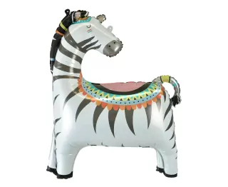 Fóliový balónek Zebra, 58 x 73 cm