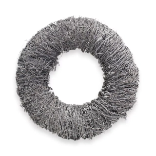 Kruh proutí 25cm šedá