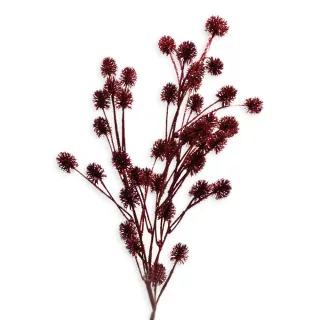 Bambulky větev pvc 79cm bordó