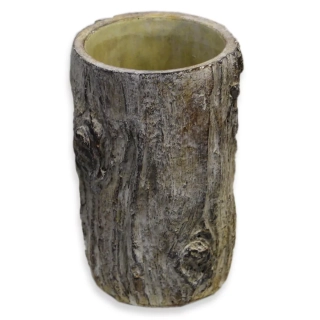Obal/váza beton 8,5cm wood
