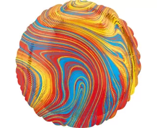 Fóliový balónek Marblez - kulatý, 46 cm