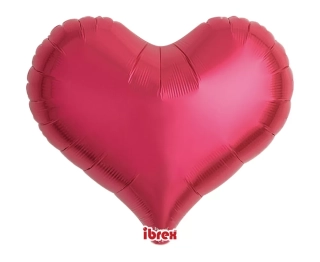 Balónek, Jelly Heart 14", metalická červená