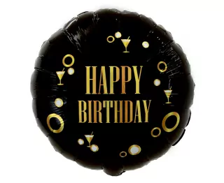 Fóliový balónek Happy Birthday, 18 palců