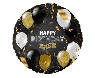Fóliový balónek Happy Birthday To You, 45 cm