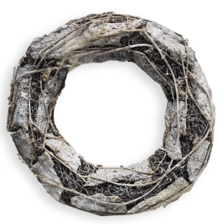 Kruh kůra pr.35cm šedá