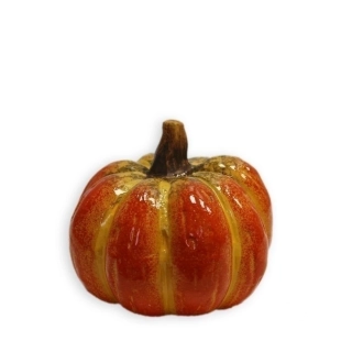 Dýně keramika 5,9cm oranžová