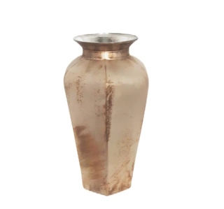 Váza sklo 27,5cm antik
