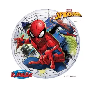 Fóliový balónek 22 palců - SPIDERMAN a síť