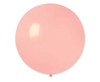 Balón G220 GIGANT, pastelová koule světle růžová, 75cm
