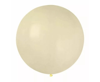 Balónek G220 GIGANT, pastelová slonová kost, 75cm