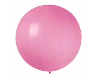 Balón G220 GIGANT, pastelově růžová koule, 75cm