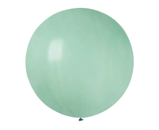 Balón G220 GIGANT, pastelově tyrkysově zelená koule, 75cm
