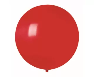 Balón G30, pastelově červená koule, 80cm