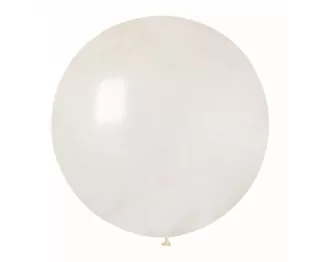 Balónek G30, pastelová průhledná koule, 80cm