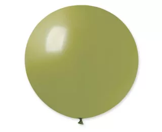 Balón G30, olivově zelená pastelová koule, 80cm