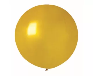 GM220 Balón GIGANT, zlatá metalická koule, 65cm