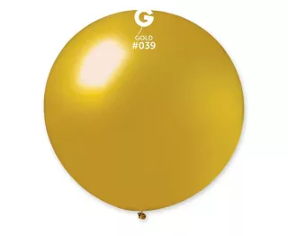 Balón GM30, kulička kovová 80cm - zlatá 39