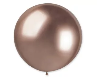 Balónová koule chrom růžové zlato, GB30, 80 cm, 1 ks