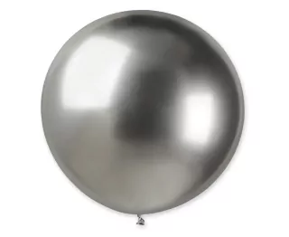 Balónová koule chrom stříbrná, GB30, 80 cm, 1 ks