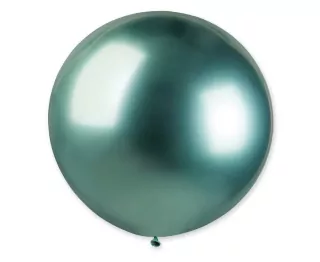 Balónová koule chrom zelená, GB30, 80 cm, 1 ks