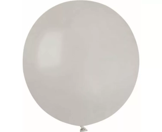 Pastelové balónky šedé, G150, 48 cm, 50 ks.