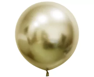 Balónky Platinum světle zlaté, 61 cm, 2 ks.