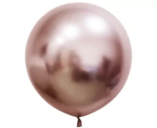 Balónky platinové růžové zlato, 61 cm, 2 ks.