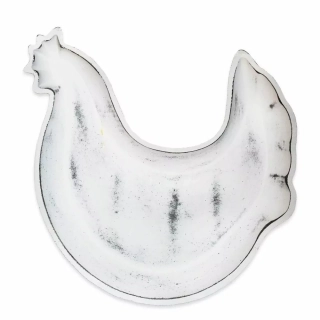 Slepice tác dřevo 30cm