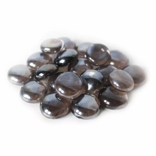 Nugety sklo 17-19mm/600g fialová