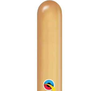 Balónky modelovací zlato chrom 100 ks.
