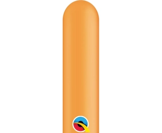 Balónky modelovací pastelově oranžová 100 ks.