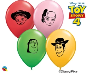 TOY STORY 4 balónky, 13 cm, 100 ks.