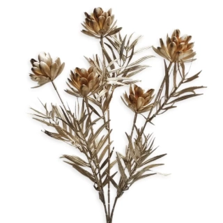 Větev pvc 61cm platina