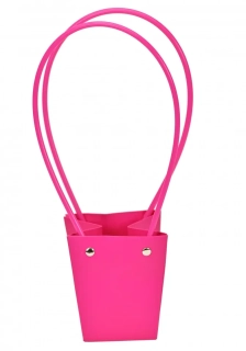 Flower box Nina tm. růžový 35,5x8x12 cm