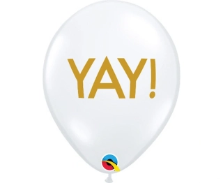 Balonky YAY! 28 cm, 25 ks