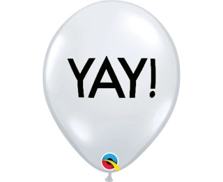 Balony YAY! 28 cm, 25 ks