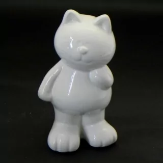 Kočička keramika bílá