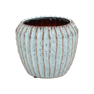 Obal keramika D18,5H16 zelená