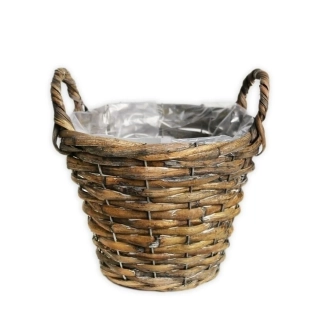 Koš obal ratan pr.19V15cm natural