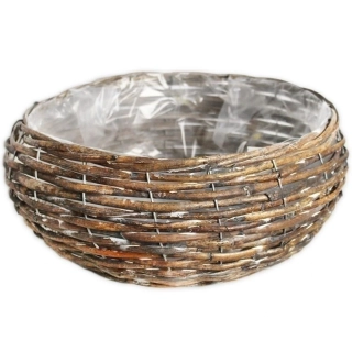Miska obal ratan pr.31cm natural