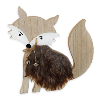 Liška dřevo 20cm