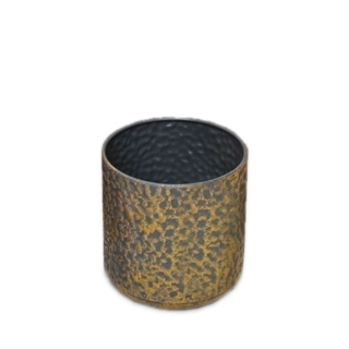 Obal kov pr.13cm antik zlatá