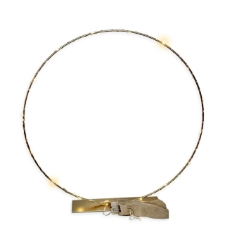 Kruh kov LED pr.45cm bílá