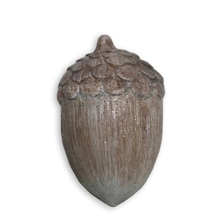 Žalud polyresin 8cm krém