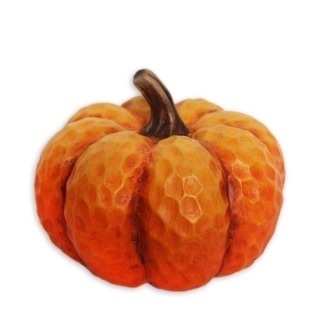 Dýně polyresin 14cm oranž